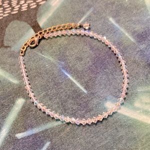 Austrian crystal anklet